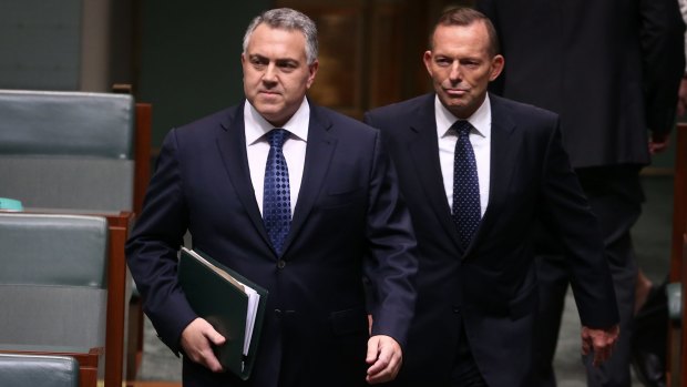 Prime Minister Tony Abbott and  Treasurer Joe Hockey