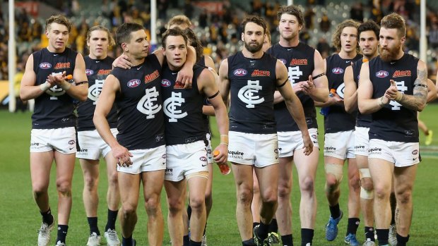 Carlton have top pick in this year's draft.