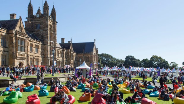 The University of Sydney's open day is the biggest day on the university calendar.