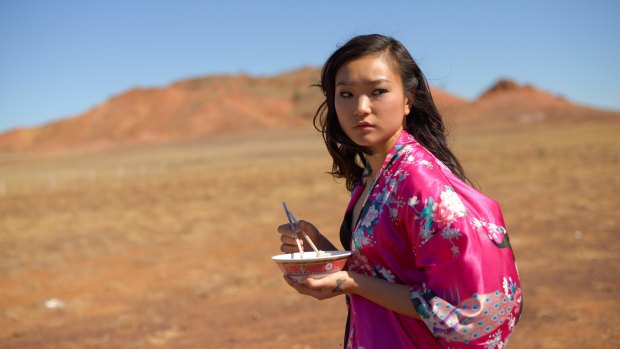 Michelle Lim Davidson (Utopia) plays May, who works at outback brothel called The Ranch.