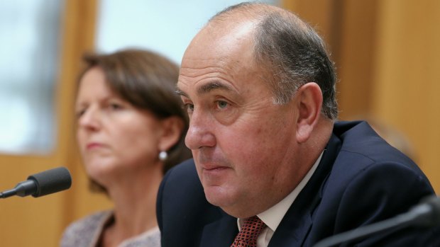 Mr Fraser spoke publicly as Treasury secretary for the first time during Wednesday's Senate estimates. 