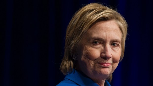 Democratic candidate Hillary Clinton