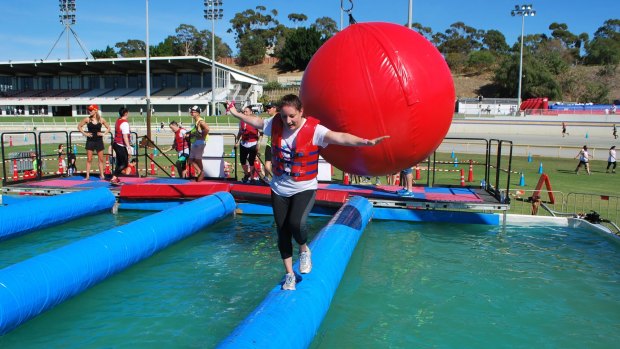 Brave the Ridiculous Obstacle Challenge at Sydney Olympic Park, February 25-26.