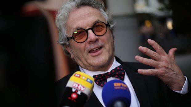 Cannes Film Festival jury president George Miller arrives on the Croisette ahead of the opening of the event's 69th year.