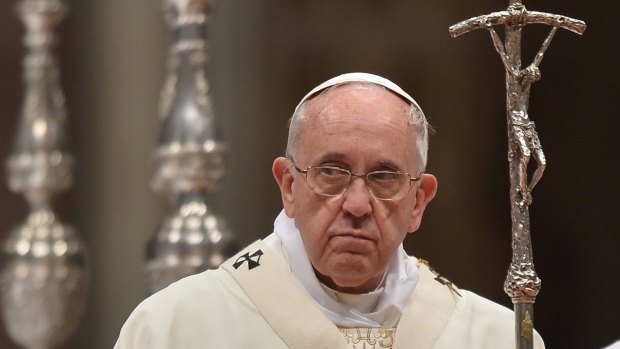 Pope Francis might have been celebrating, not only smacking in particular, but also justice in general.