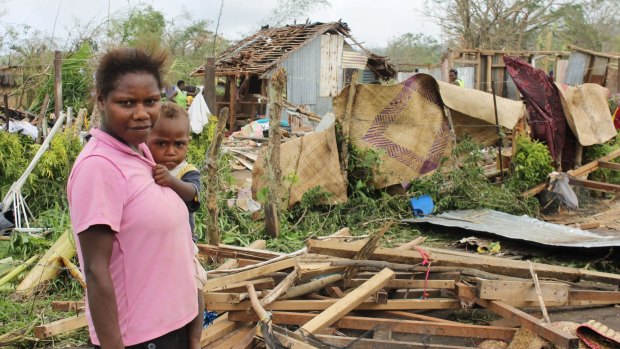 Our region is most susceptible to devastating cyclones: devastation in Vanuatu after Cyclone Pam.