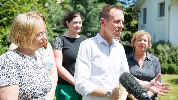 Leader Shane Rattenbury was pleased with the performance of the Greens in the ACT election.