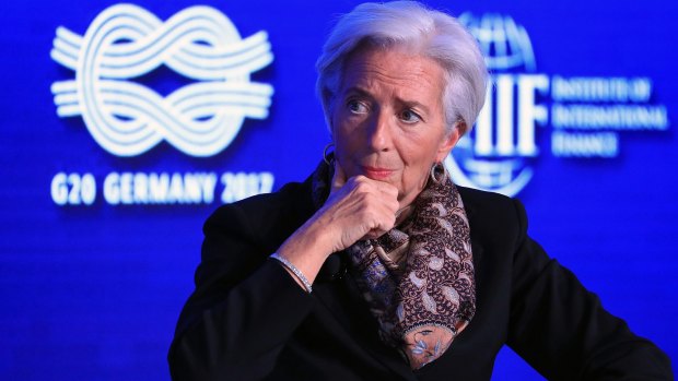 Christine Lagarde, managing director of the IMF.