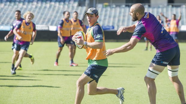 Brumbies coach Stephen Larkham is putting player contracts before his own.