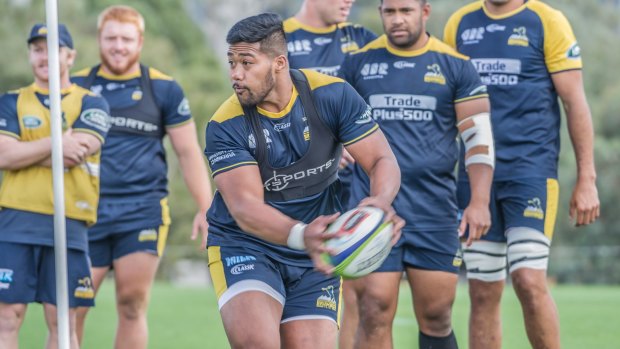 ACT Brumbies rookie Folau Faingaa is set for a starting role just one week after making his Super Rugby debut.