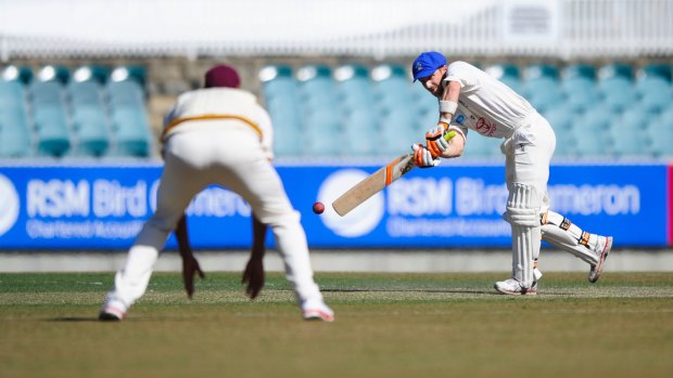 ACT's David Dawson scored another century, this time against New South Wales.