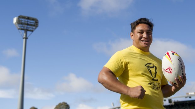 Josh Papalii has been picked in the Australian side again.