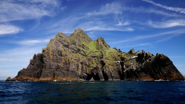 Skellig Michael's rugged landscape can make visiting a challenge.