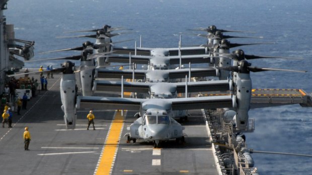 The next of kin of the three missing US Marines aboard the downed MV-22 Osprey heli-plane, have been told the search and rescue operation has now been shifted to a recovery mission.