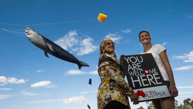 Mums Arwa Hadid and Jessica Beange have combined their energies to promote interfaith harmony and celebrate diversity by organising the Walk together, Kite Together Festival.