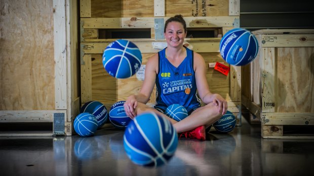 The Canberra Capitals have shipped in a new recruit, Kelsey Griffin.