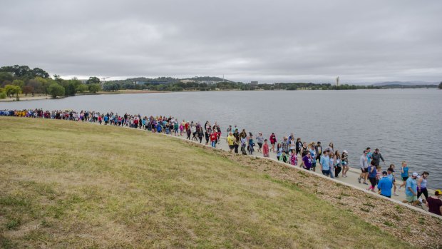 A fundraising walk at Lake Burley Griffin was held in honour of Tara Costigan. The walk also represented more than just her tragic death, but many others.