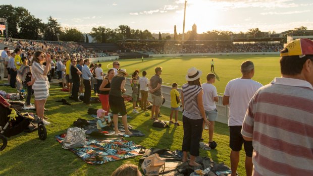 The PM's XI drew a modest crowd on Wednesday night, partly due to a lack of star power on the field.