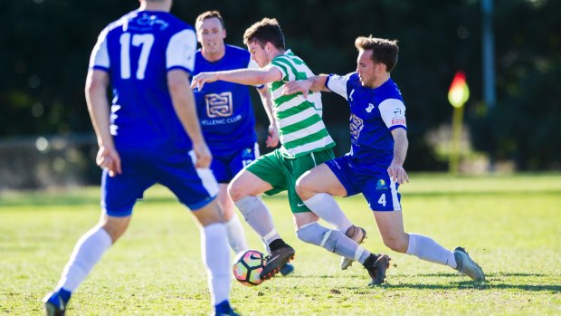 NPL Capital Football clubs will likely join forces to enter a Canberra side in a proposed national second division. 