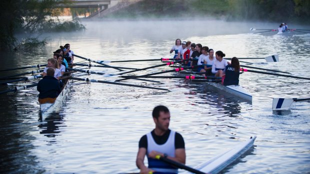 The ACT rowing championships begin on Saturday.