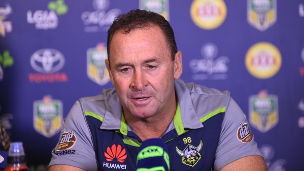 Canberra Raiders coach Ricky Stuart says the halves need to improve their defence. But so does everyone else.