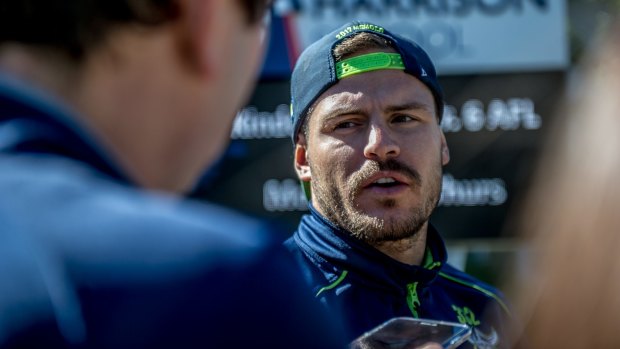 Canberra Raiders halfback Aidan Sezer thinks Dave Taylor's big-game experience makes him a big inclusion.