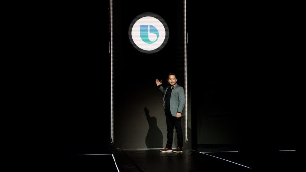 Bixby AI assistant was unveiled in New York on Wednesday.
