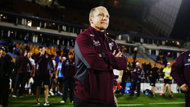 The end was nigh: Geoff Toovey in July.