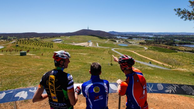 The Centenary Trail covers 145 kilometres around the Canberra region.