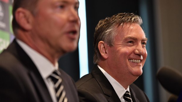 Collingwood president Eddie McGuire is a very well-connected, unstoppable force.