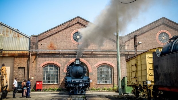 The A2 locomotive that has taken 30 years to restore.