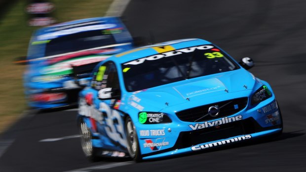 Hasty exit: Volvo tasted plenty of success in V8 Supercars. 