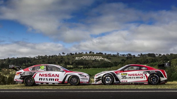 Under review: Nissan is assessing its future in V8 Supercars.