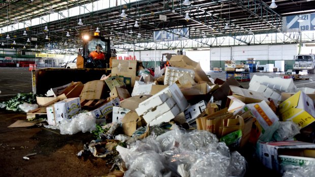 Behind the scenes of your dinner: Sydney markets has implemented new strategies to sustainably manage waste.