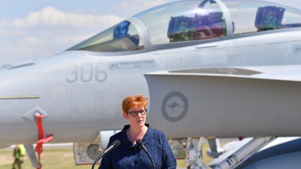 Defence Minister Marise Payne.