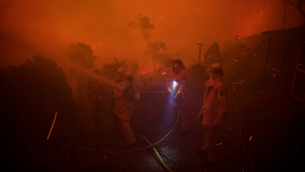 Experts say bushfires will become more common if climate change continues unabated.