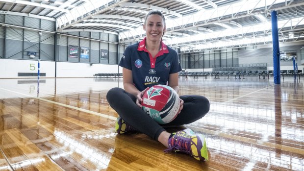 Stepping up: New Vixens captain Madi Robinson is back from injury.
