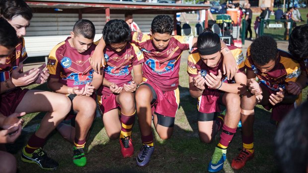 The Guildford Owls Under 14s has players from multiple races and religions.