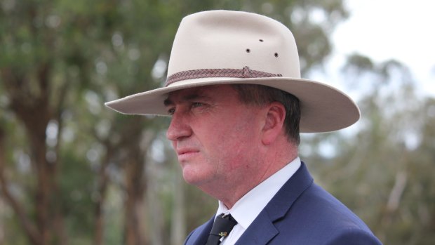 Barnaby Joyce says food security is another reason for the APVMA's move to Armidale.