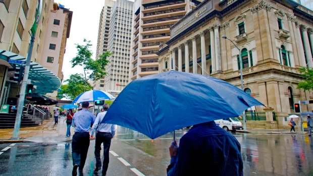 Brisbane's northern suburbs are set to receive between 20 and 30 millimetres of rain on Wednesday.