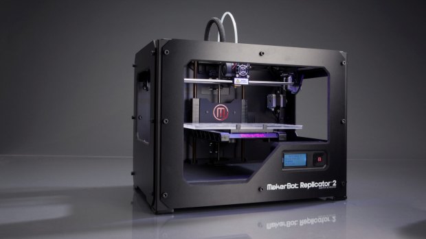 A 3D printer from Makerbot.