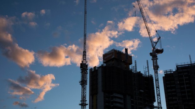 New apartment sales fell by 15.7 per cent in July.