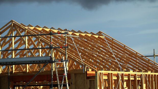 Over the 12 months to November, building approvals were down 4.8 per cent, the Australian Bureau of Statistics said.