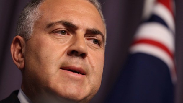 Sputtering economy: Slower than expected growth has prompted Treasurer Joe Hockey to reassure that no further cuts to the budget will be made.