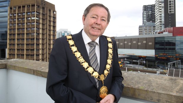 Confident: Parramatta lord mayor Paul Garrard.