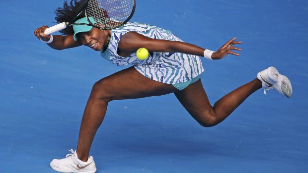 Venus Williams was pushed and bullied around the court.