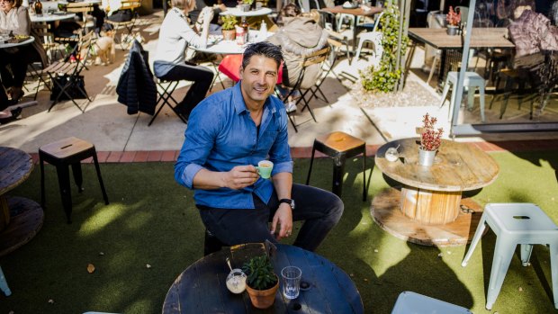 Omar Muscat, co-owner of Deakin café Double Shot: "Seeing what Deakin could be and how it could grow has been really positive for us.''