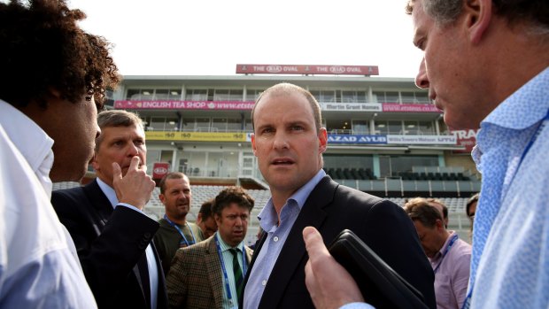 Under siege: Andrew Strauss, England's director of cricket, has a tough call to make.