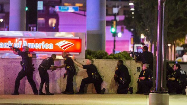 The shooting of Alton Sterling in Louisiana and Philando Castile in Minnesota sparked 'Black Lives Matter' rallies across the US, with the Dallas event ending in in the sniper deaths of five police officers on July 7.