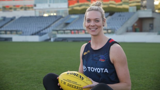 Adelaide Crows Women's AFL draftee Talia Radan.
